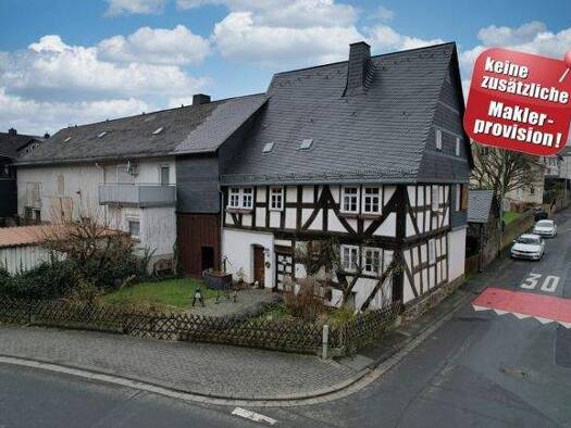 Einfamilienhaus zum Kauf provisionsfrei 160.000 € 4 Zimmer 100,7 m² 556 m² Grundstück Merkenbach Herborn / Merkenbach 35745