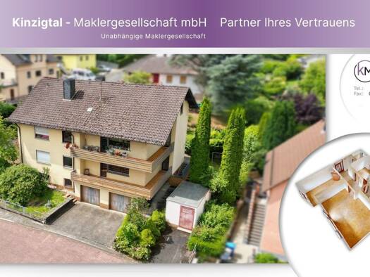 Mehrfamilienhaus zum Kauf als Kapitalanlage geeignet 372.000 € 10 Zimmer 276 m² 787 m² Grundstück Bad Soden Bad Soden-Salmünster 63628