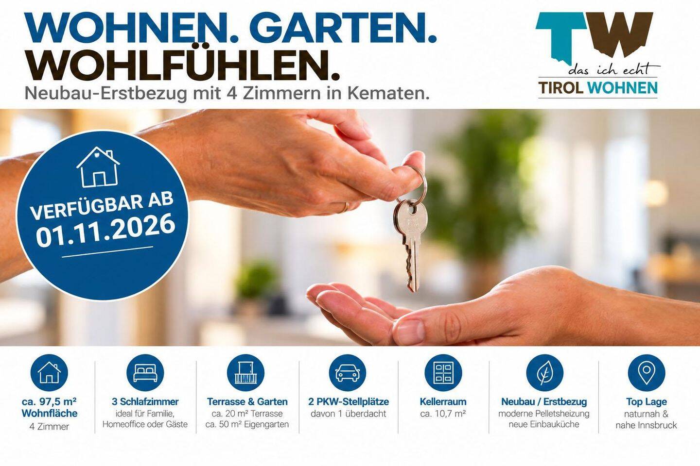 Wohnung zur Miete in Innsbruck