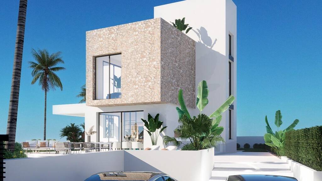 Villa zum Kauf provisionsfrei 854.900 € 4 Zimmer 155 m² 598 m² Grundstück Avenida Barcelona 41 Finestrat 03509