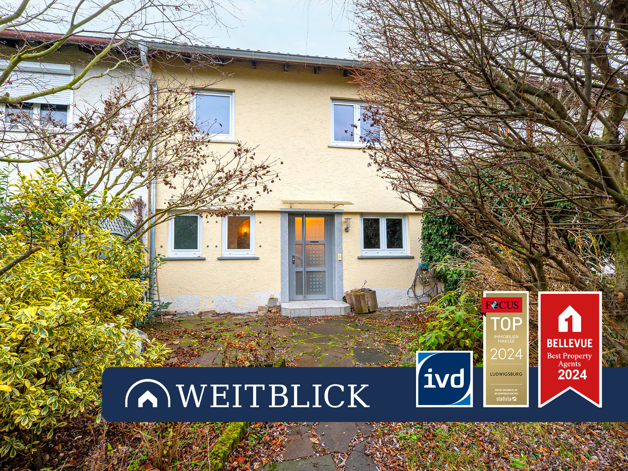 Reihenmittelhaus zum Kauf 449.000 € 4 Zimmer 110 m²<br/>Wohnfläche 300 m²<br/>Grundstück Ludwigsburg - Ost Ludwigsburg 71640