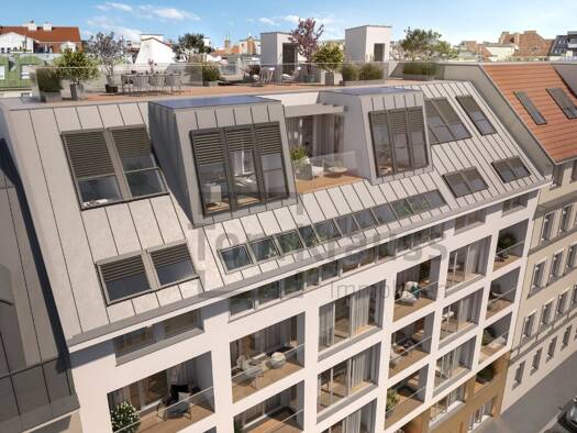 Terrassenwohnung zum Kauf - Neubau 1.666.900 € 3 Zimmer 98,8 m² 5. Geschoss Wieden 1040