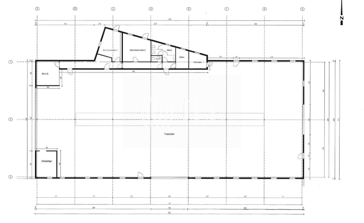 Lagerhalle zur Miete 1.173 m²<br/>Lagerfläche Hermsdorf Hermsdorf 39326