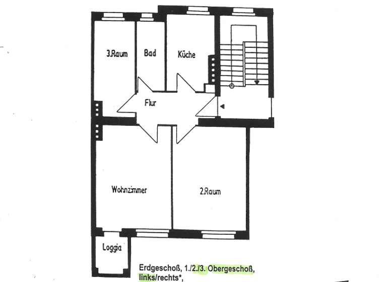 Wohnung zum Kauf provisionsfrei 295.000 € 3 Zimmer 65,5 m²<br/>Wohnfläche 3/4<br/>Geschoss Schöneicher Straße 12 Alt-Hohenschönhausen Berlin 13055