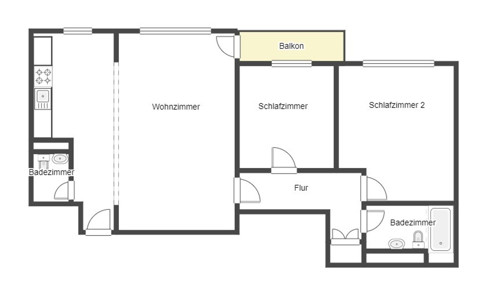 Wohnung zum Kauf 260.000 € 3 Zimmer 75,1 m²<br/>Wohnfläche 4.<br/>Geschoss Messehalle Offenbach am Main 63067