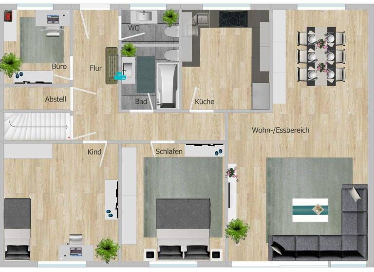 Reihenendhaus zum Kauf 364.800 € 4 Zimmer 104 m² 569 m² Grundstück Löttringhausen Dortmund 44229