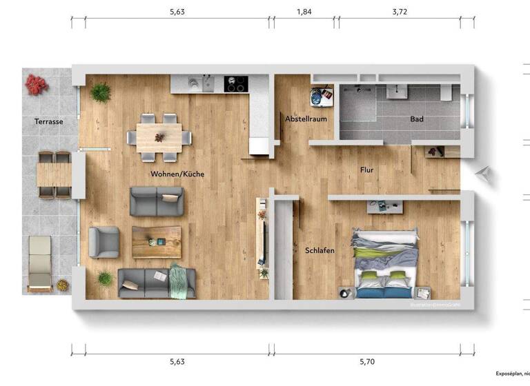 Wohnung zum Kauf 412.910 € 2 Zimmer 80,6 m² Graal-Müritz 18181