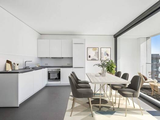 Wohnung zur Miete - Erstbezug 2.070 € 3 Zimmer 86 m² 5. Geschoss George-Stephenson-Straße 10 Moabit Berlin 10557