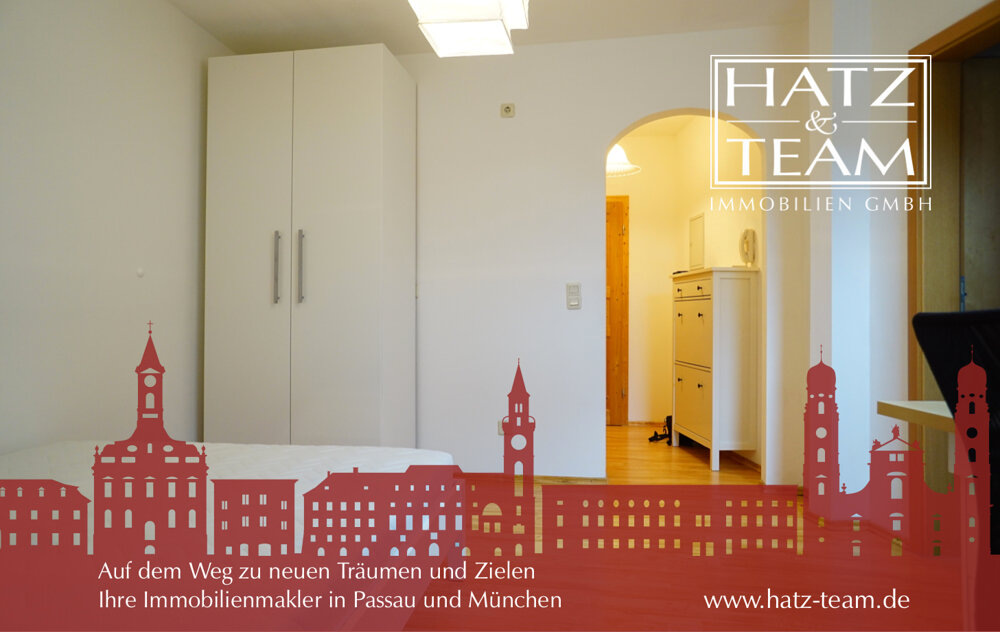 Wohnung zur Miete 550 € 2 Zimmer 55 m²<br/>Wohnfläche 2.<br/>Geschoss ab sofort<br/>Verfügbarkeit Grubweg Passau 94032