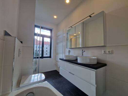 Wohnung zur Miete 1.100 € 3 Zimmer 75 m² Geschoss 3/5 frei ab sofort Gohlis-Süd Leipzig 04155