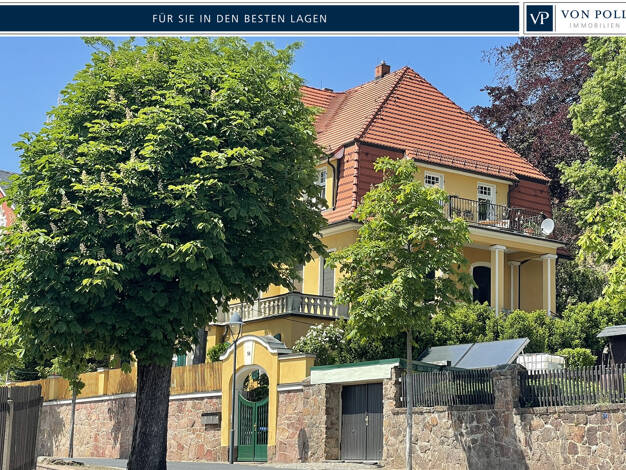 Villa zum Kauf 1.350.000 € 11 Zimmer 395,2 m² 1.610 m² Grundstück Radebeul 01445