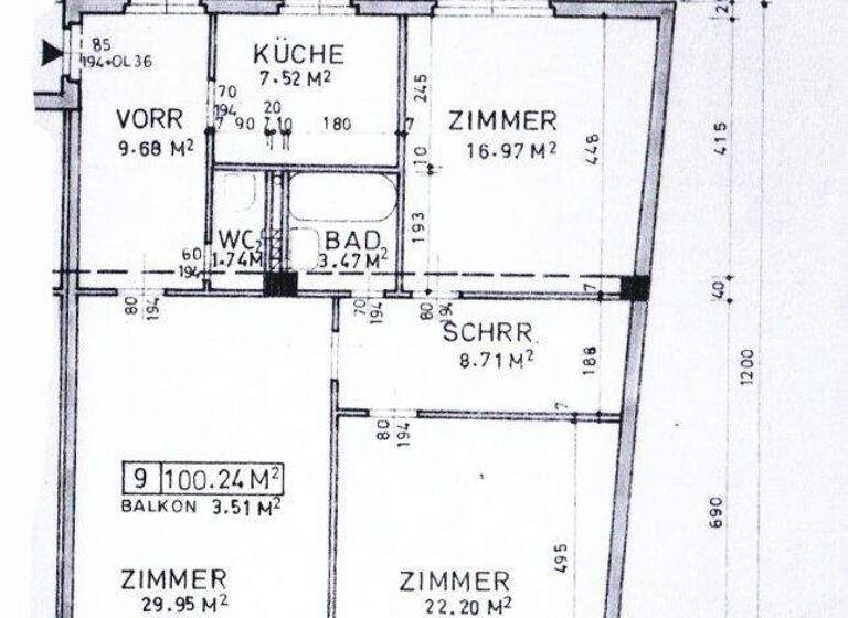 Wohnung zum Kauf 459.000 € 3 Zimmer 100,2 m² 1. Geschoss Wien 1160