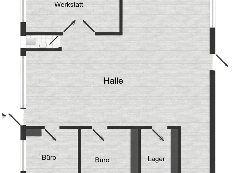 Freifläche zur Miete provisionsfrei 1.500 € 176 m² Lagerfläche Krostitz 04509