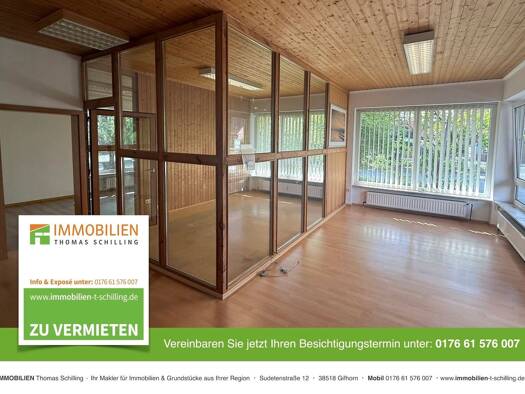 Bürofläche zur Miete 6 € 3 Zimmer 70 m² Bürofläche Uetzer Straße 16 Ahnsen Meinersen 38536