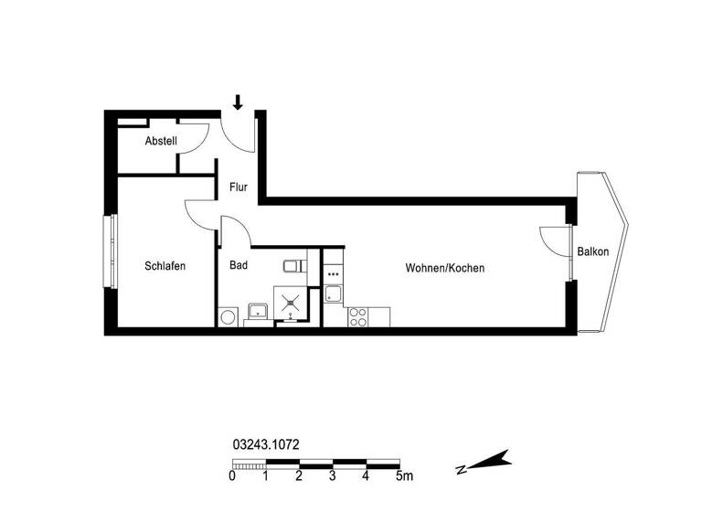 Wohnung zur Miete 830 € 2 Zimmer 58,8 m² 1. Geschoss Brigitte-Reimann-Straße 27 Hellersdorf Berlin 12629