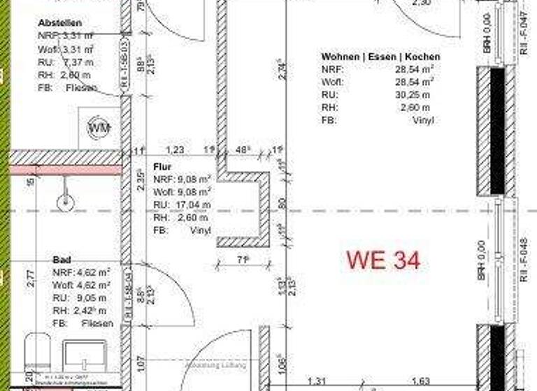 Wohnung zur Miete 925 € 2 Zimmer 63,8 m² 1. Geschoss Nelson-Mandela-Ring 64a Bürgerfelde Oldenburg 26127