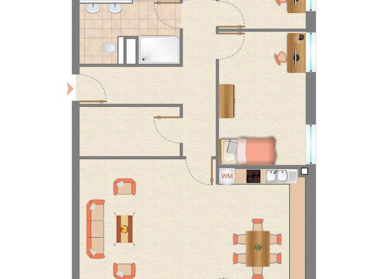 Wohnung zur Miete - Erstbezug 1.690 € 4 Zimmer 124 m² frei ab sofort Schweich 54338