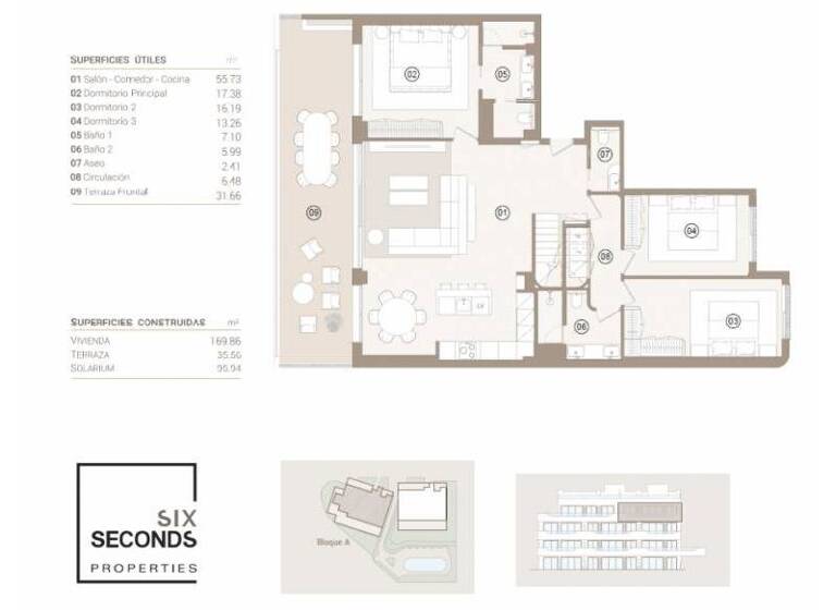 Wohnung zum Kauf 1.150.000 € 169 m² Barrio las Segundas 03191