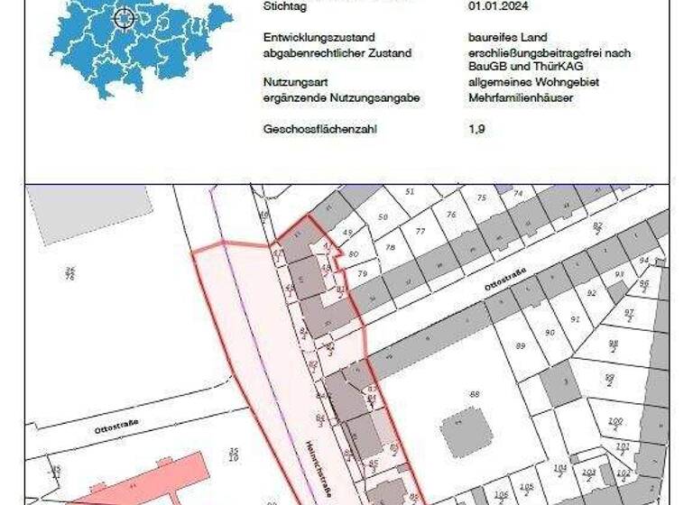 Haus zum Kauf 3.799.000 € 600 m² Grundstück Brühlervorstadt Erfurt / Bindersleben 99092