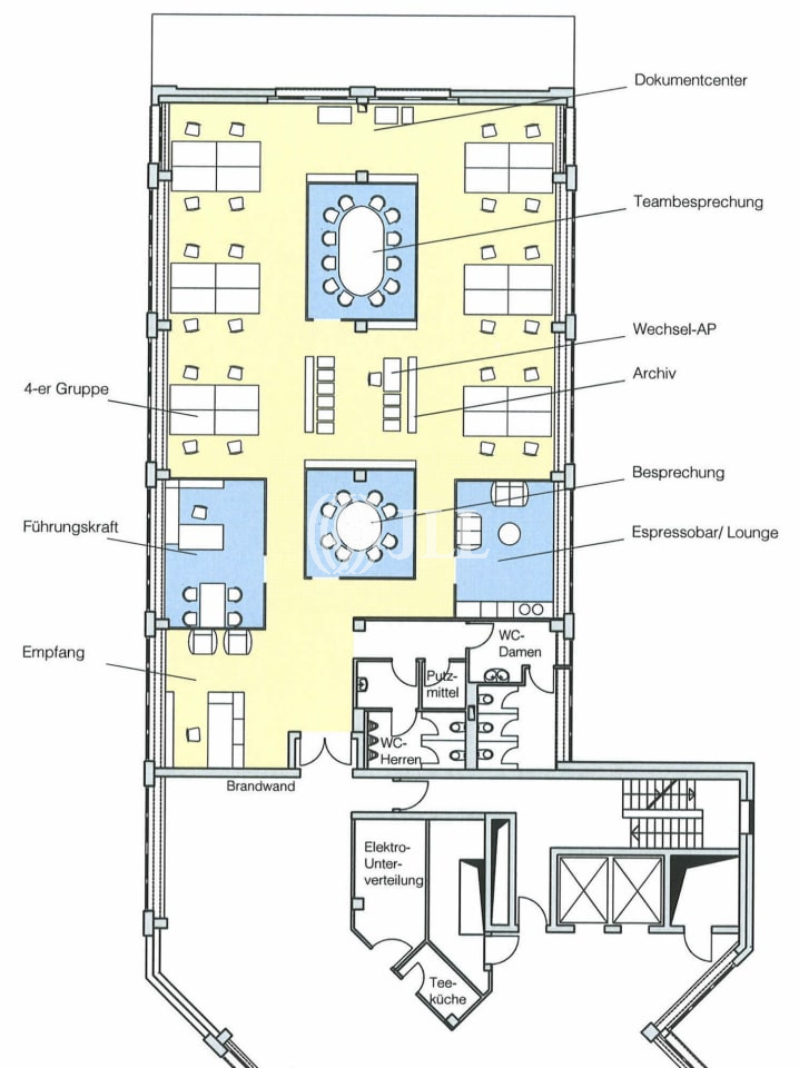 Bürofläche zur Miete provisionsfrei 8,50 € 10.656 m²<br/>Bürofläche ab 360 m²<br/>Teilbarkeit Unterrath Düsseldorf 40468