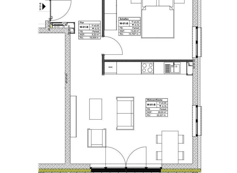 Wohnung zum Kauf 325.740 € 2 Zimmer 66 m² Karsau Rheinfelden 79618