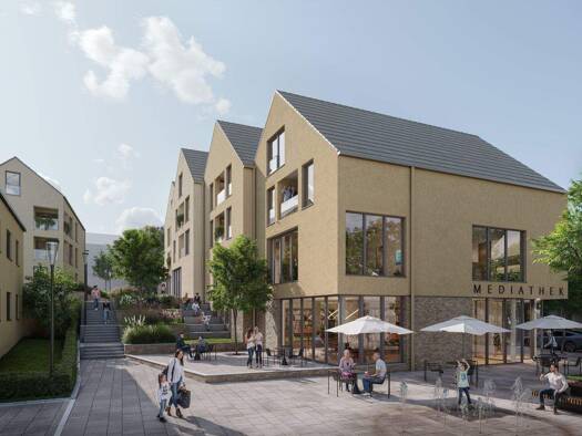 Maisonette zum Kauf - Neubau provisionsfrei 572.600 € 4 Zimmer 106 m² 1. Geschoss frei ab 01.10.2028 Flein 74223
