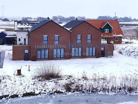 Doppelhaushälfte zur Miete - Erstbezug 1.600 € 4 Zimmer 140 m² 300 m² Grundstück frei ab 01.04.2026 Otzumer Balje 6a Seriem Neuharlingersiel 26427