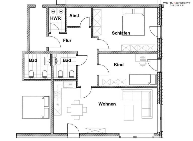 Wohnung zum Kauf 429.000 € 3 Zimmer 77,9 m² Bargteheide 22941