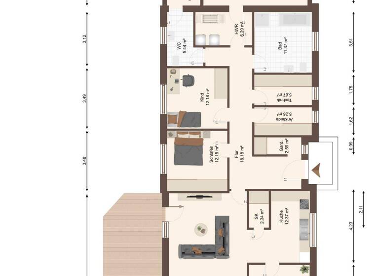 Einfamilienhaus zum Kauf 399.000 € 4 Zimmer 141,1 m² 1.473 m² Grundstück Dodendorf Sülzetal 39171