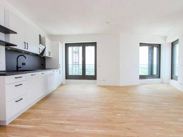 Wohnung zur Miete 1.850 € 3 Zimmer 77,6 m² 2. Geschoss Mahatma-Gandhi-Pl. 4 Aubing-Lochhausen-Langwied München 81248