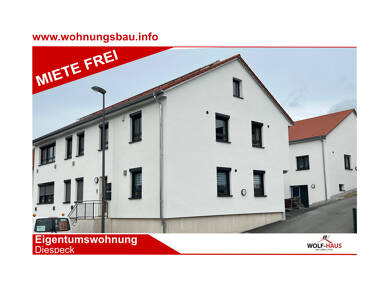 Wohnung zur Miete 695 € 2 Zimmer 66,2 m² 1. Geschoss Diespeck Diespeck 91456