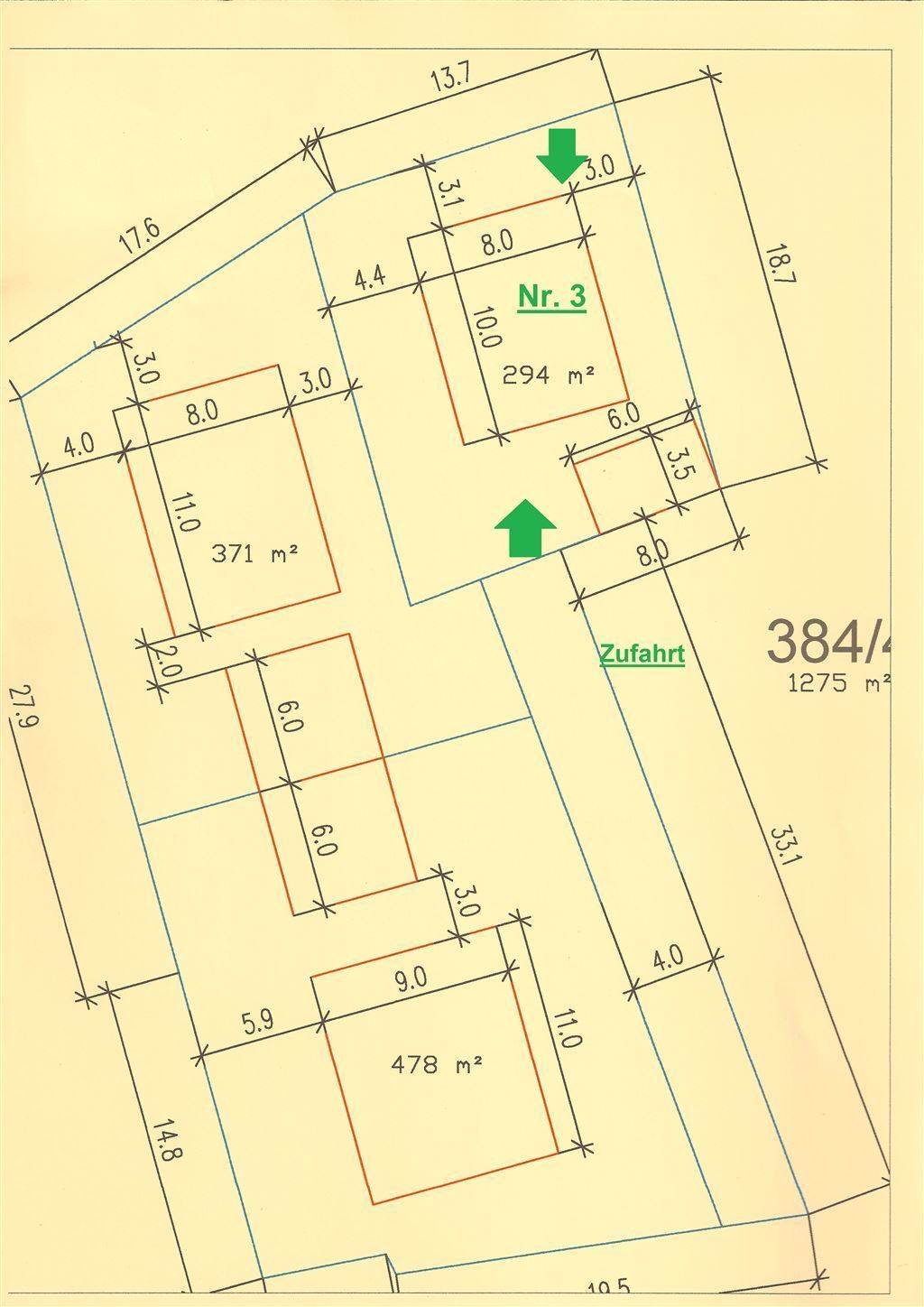 Grundstück zum Kauf 111.990 € 337 m²<br/>Grundstück Tannenberg Burggen 86977