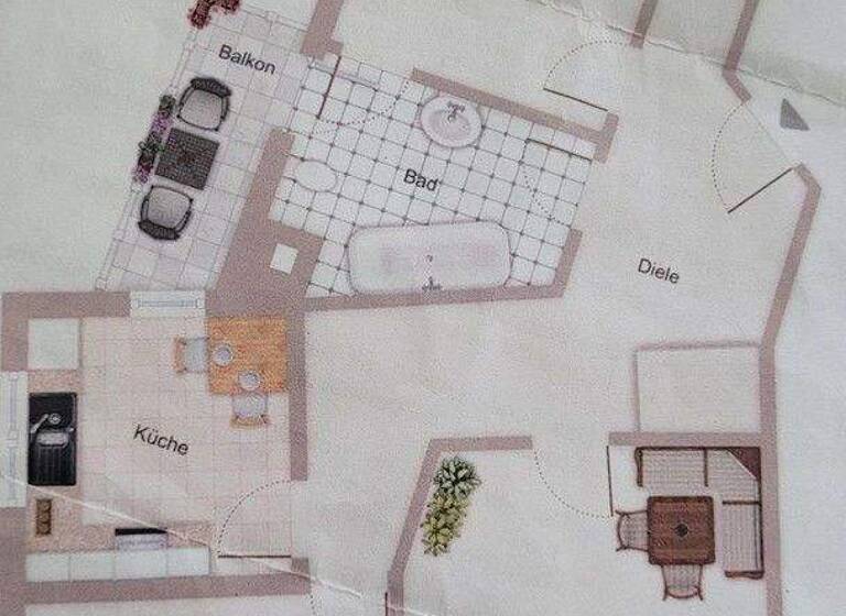 Wohnung zur Miete 1.290 € 3 Zimmer 84 m² 2. Geschoss Zuffenhausen Stuttgart 70435