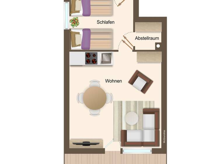 Wohnung zum Kauf 169.000 € 2 Zimmer 32 m² EG Grömitz 23743