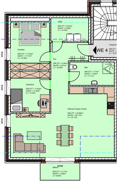 Wohnung zum Kauf 252.500 € 3 Zimmer 84 m² frei ab 01.05.2025 Wiesmoor Wiesmoor 26639