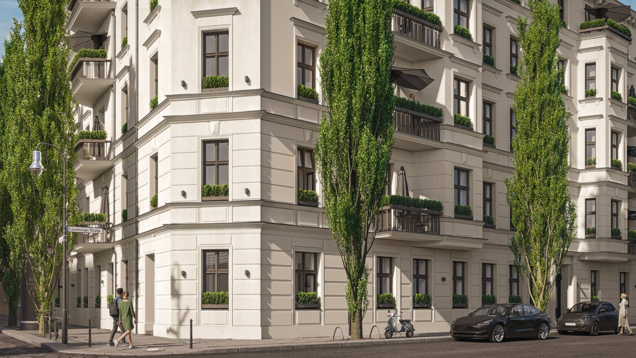 Erstbezug nach individueller Sanierung: Stuck-Altbau mit Tiergarten Blick - provisionsfrei - – Lüneburger Straße 28, 10557 Berlin – Vorschaubild 16