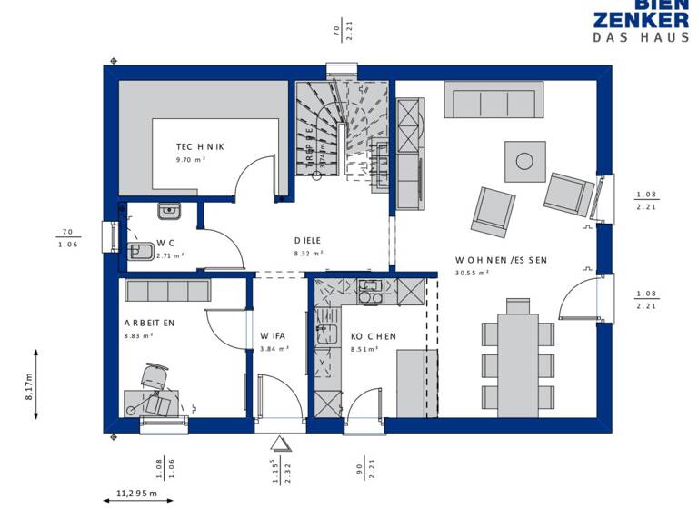 Einfamilienhaus zum Kauf provisionsfrei 445.000 € 5 Zimmer 150 m² 824 m² Grundstück Kirchenweg 14 Ransweiler 67808