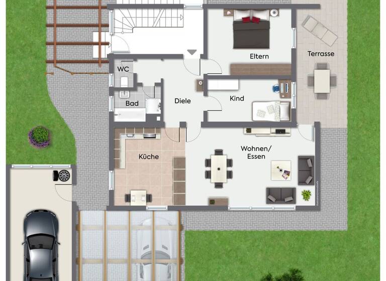 Einfamilienhaus zum Kauf 419.000 € 6 Zimmer 120 m² 600 m² Grundstück Adolzfurt Bretzfeld 74626