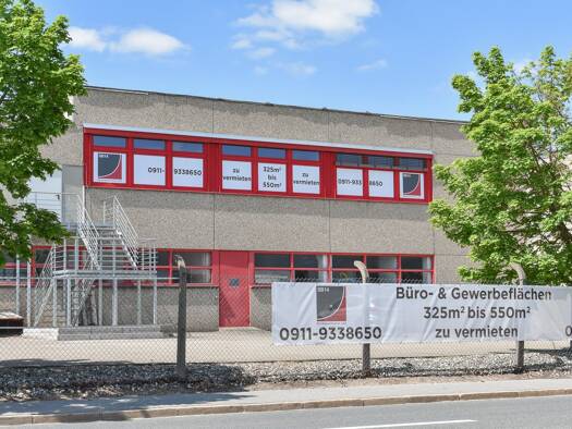 Bürofläche zur Miete provisionsfrei 550 m² Bürofläche Berlichingenstraße 14 Schwabach 91126