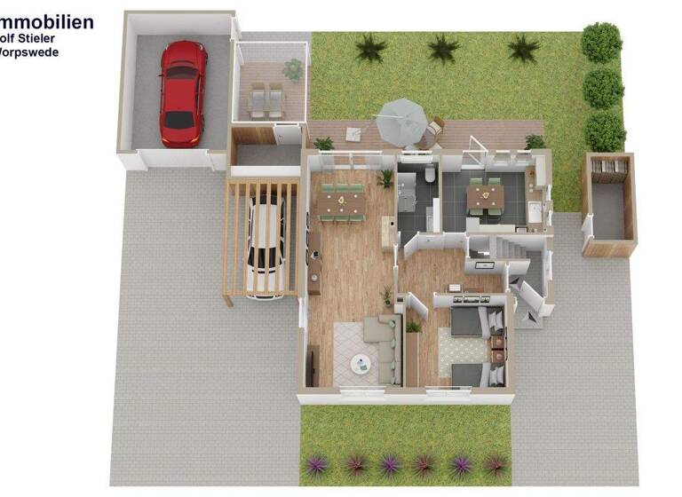 Mehrfamilienhaus zum Kauf 349.000 € 3 Zimmer 119 m² 487 m² Grundstück Innenstadt Osterholz-Scharmbeck 27711