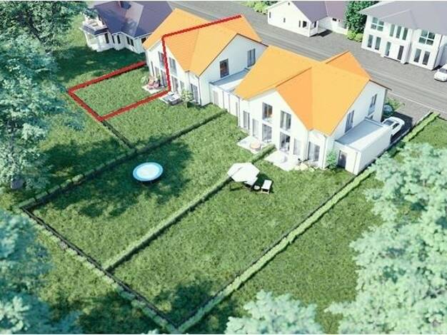 Doppelhaushälfte zum Kauf provisionsfrei 431.000 € 5 Zimmer 131 m² 292,6 m² Grundstück Harpertshausen Babenhausen 64832