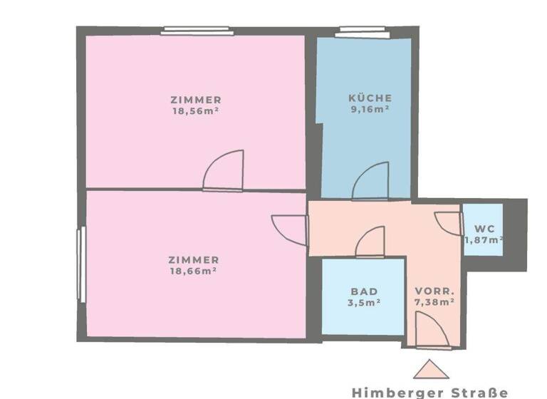 Wohnung zur Miete 849 € 2 Zimmer 67 m² Schwechat 2320