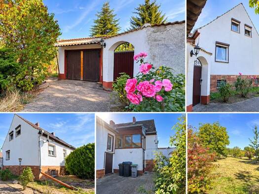 Doppelhaushälfte zum Kauf 89.000 € 4 Zimmer 100 m² 1.163 m² Grundstück Reppichau Osternienburger Land 06386