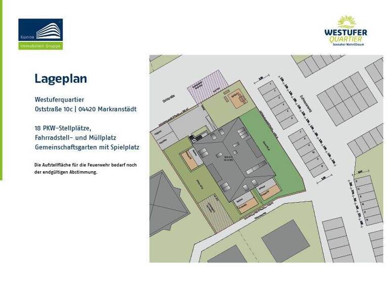 Wohnung zum Kauf - Erstbezug provisionsfrei 511.500 € 3 Zimmer 103 m² 4. Geschoss Markranstädt 04420