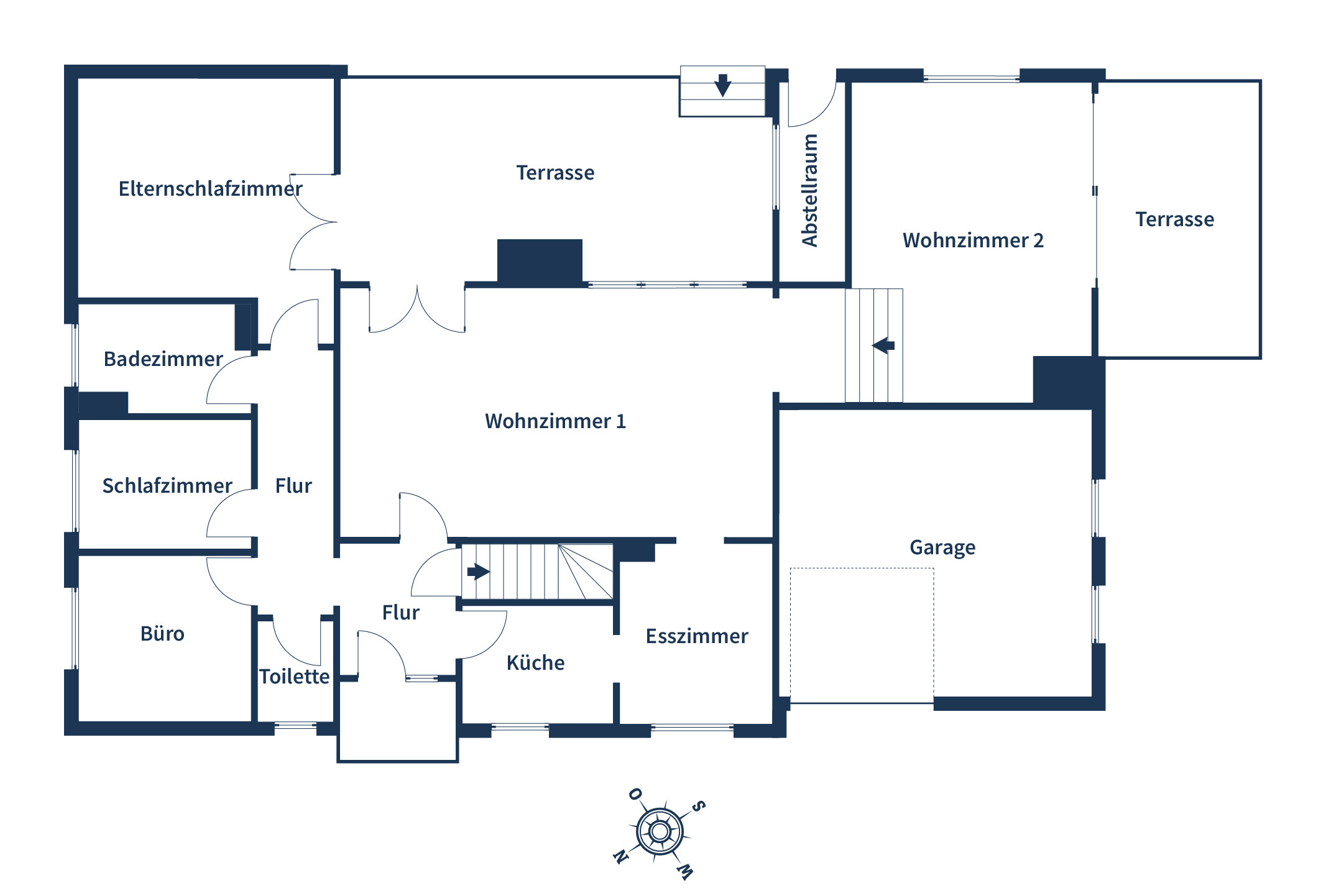 Bungalow zum Kauf 299.000 € 6 Zimmer 187 m²<br/>Wohnfläche 832 m²<br/>Grundstück Düring Loxstedt 27612