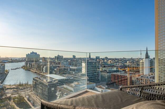 Wohnung zur Miete 6.320 € 3 Zimmer 174 m² HafenCity Hamburg 20457