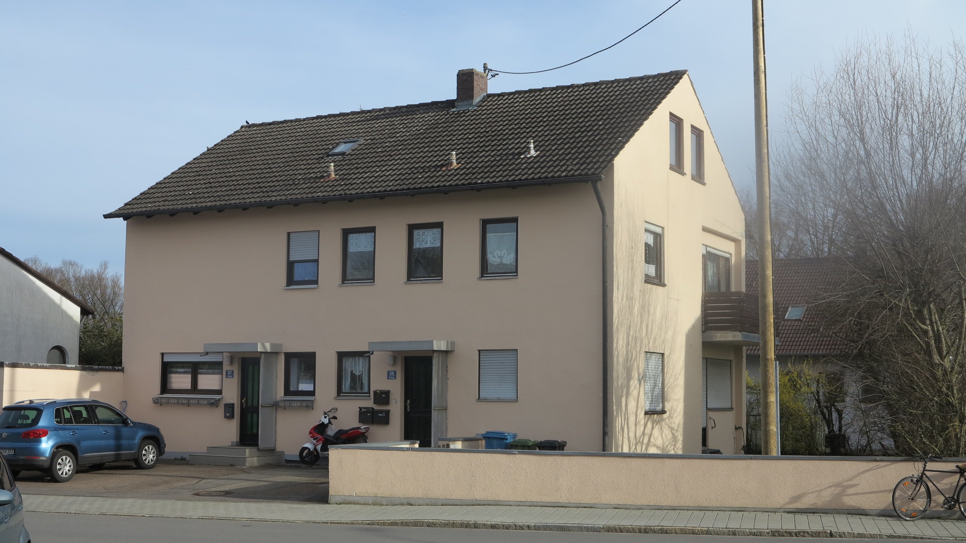 Mehrfamilienhaus zum Kauf 849.000 € 9 Zimmer 240 m²<br/>Wohnfläche 841 m²<br/>Grundstück ab sofort<br/>Verfügbarkeit Unteranger 57-59 Unsernherrn Ingolstadt 85051