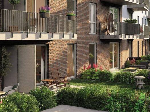 Terrassenwohnung zum Kauf - Erstbezug provisionsfrei 325.000 € 3 Zimmer 64,7 m² EG Bahnhofstraße 11-13 Henstedt-Ulzburg 24558