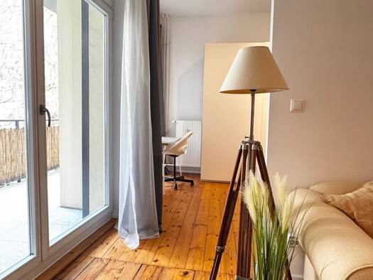 Terrassenwohnung zum Kauf 219.000 € 2 Zimmer 45,3 m² Geschoss 1/5 frei ab sofort Ufnaustraße 13 Moabit Mitte 10553