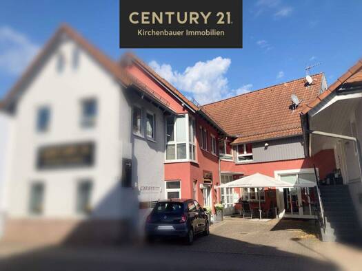 Gewerbeobjekt zum Kauf als Kapitalanlage geeignet 738.000 € 16 Zimmer 623 m² 655 m² Grundstück Hauptstr. 93 Söllingen Pfinztal 76327